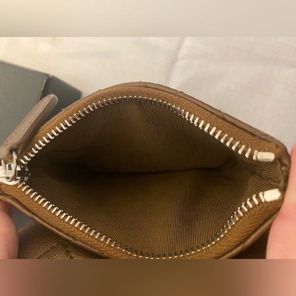 Authentic Chanel Quilted Caviar Card/Coin Mini Wallet - Picture 9 of 13